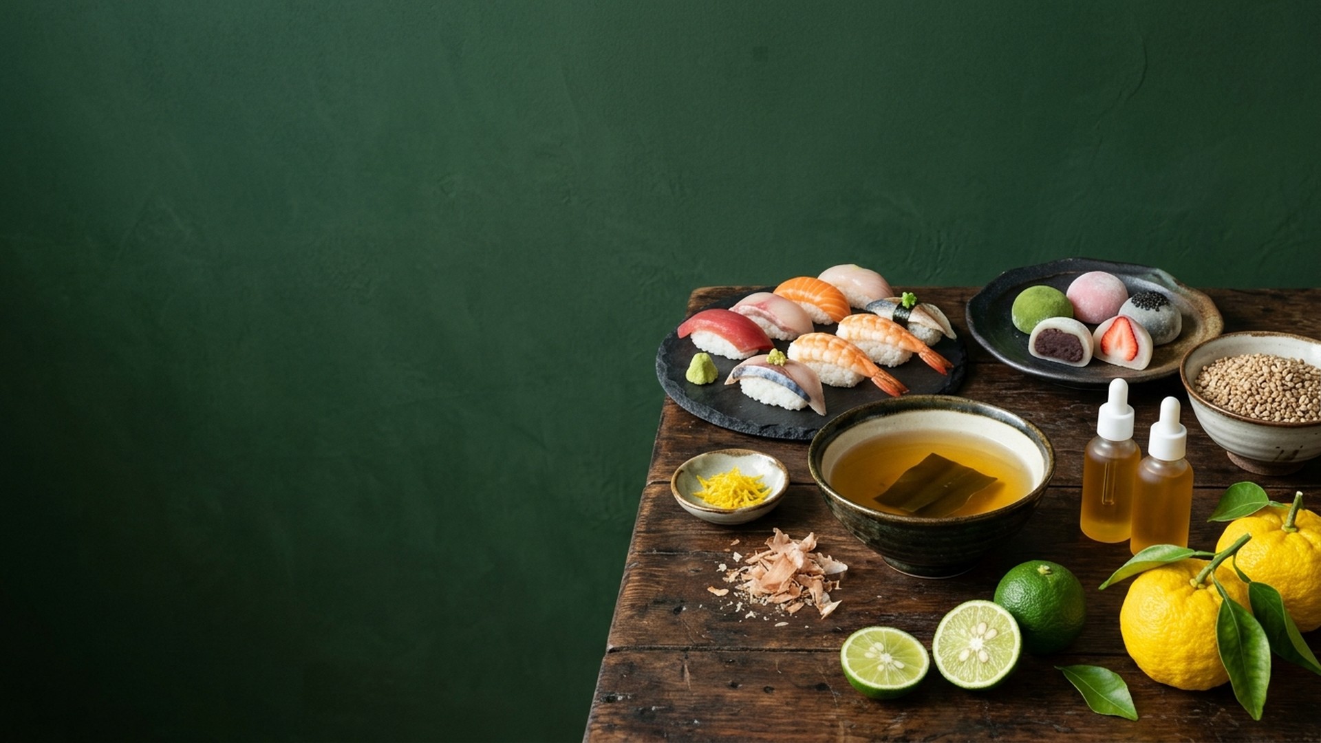 Eiwa Holdings Japanese Food Ingredients & Specialty Foods — Yuzu, Citrus Oils, Halal Dashi, Sushi, Daifuku, Sobanomi