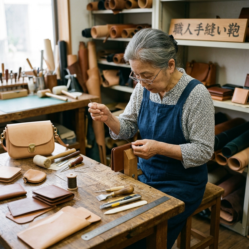 IMAI leather goods product image for retail and trading partnership opportunity
