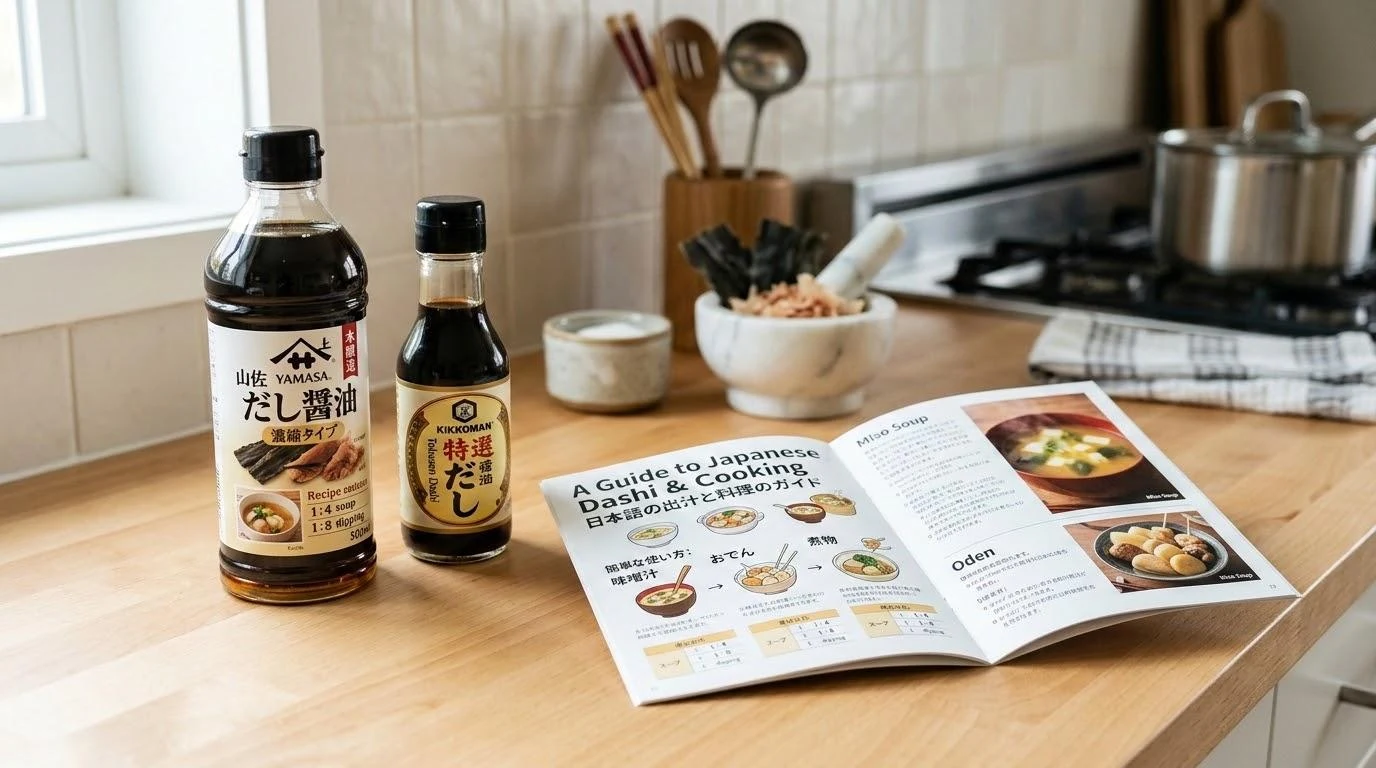 Kadoya standardized kitchen preparation manual and golden dashi broth testing