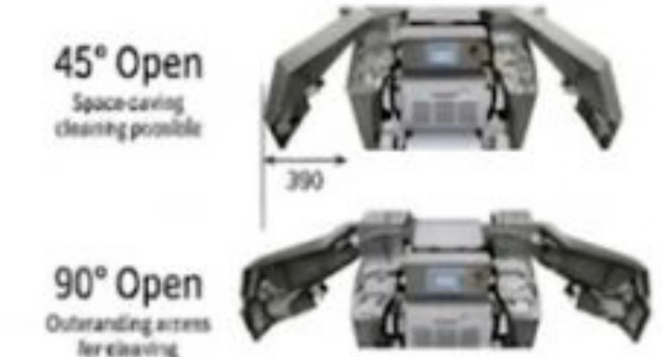 Hygienic toolless washdown construction