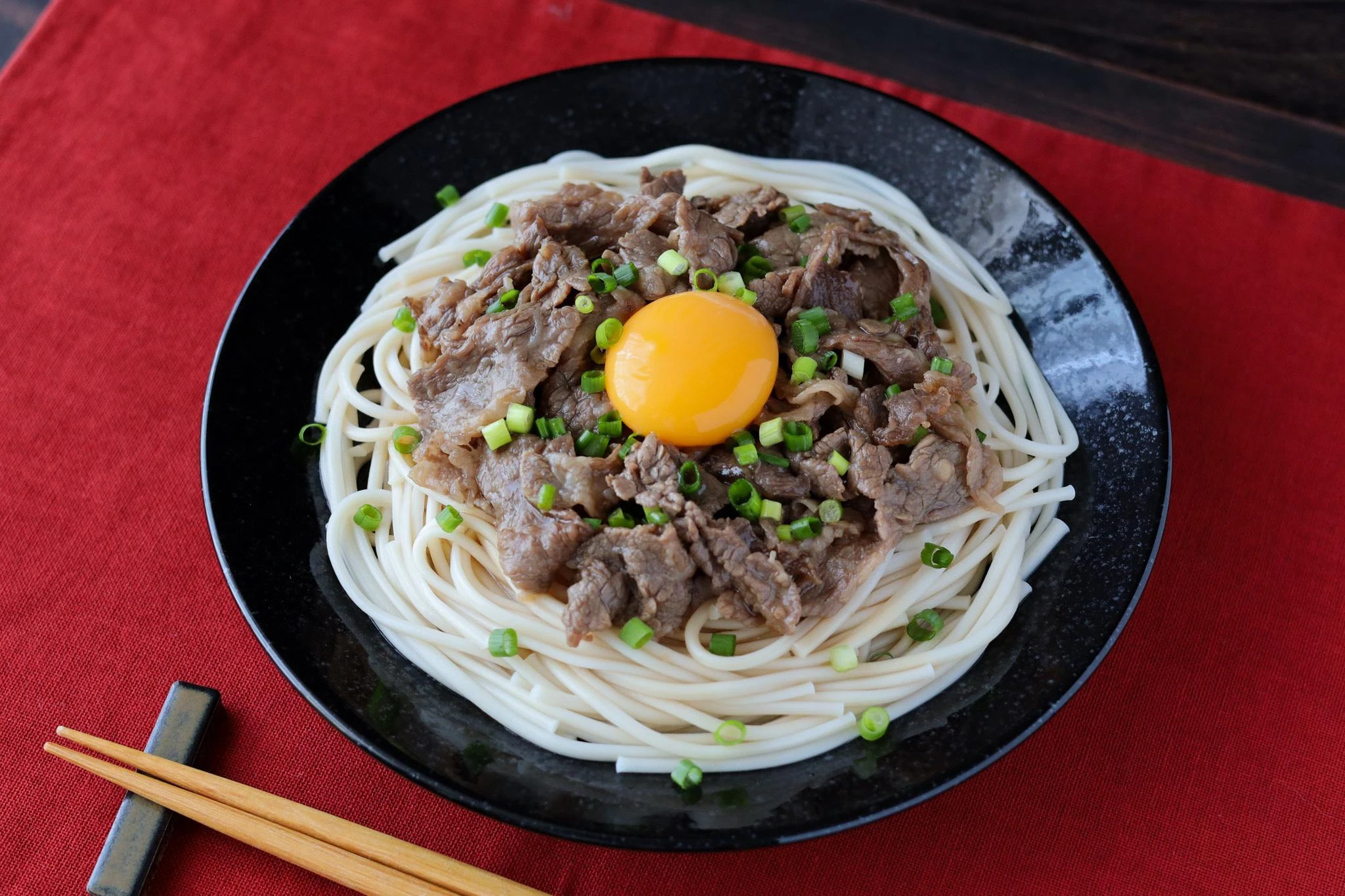 Beef Sukiyaki Kamaage Somen